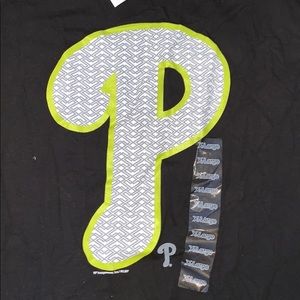 black Phillies t-shirt